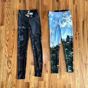 Two pair Mellivora active lifestyle leggings Colorado, XS, NWT
